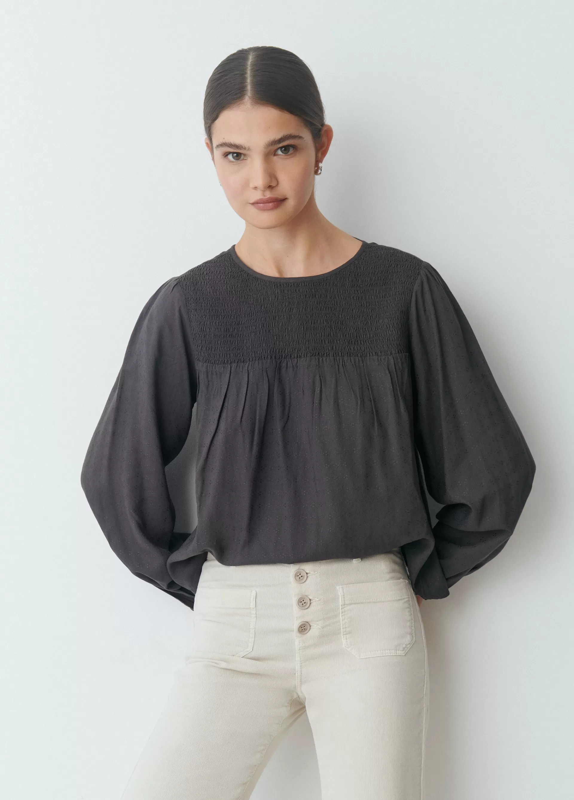 Brownie Blusa pecherín smock